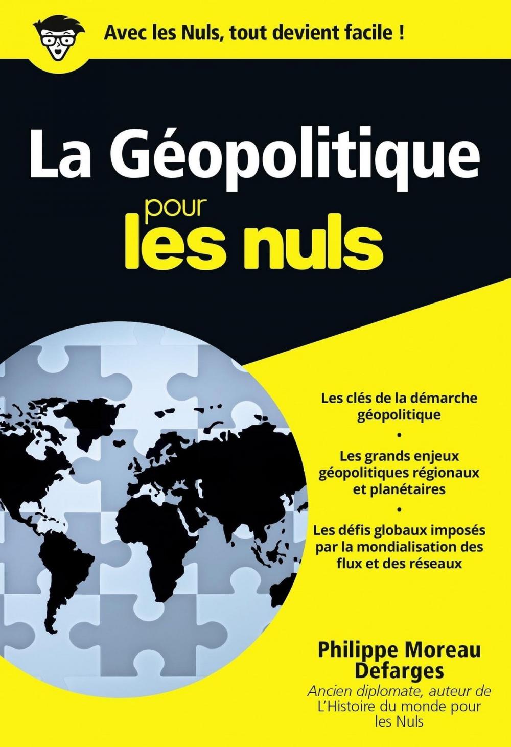 Big bigCover of La géopolitique Pour les Nuls, édition poche