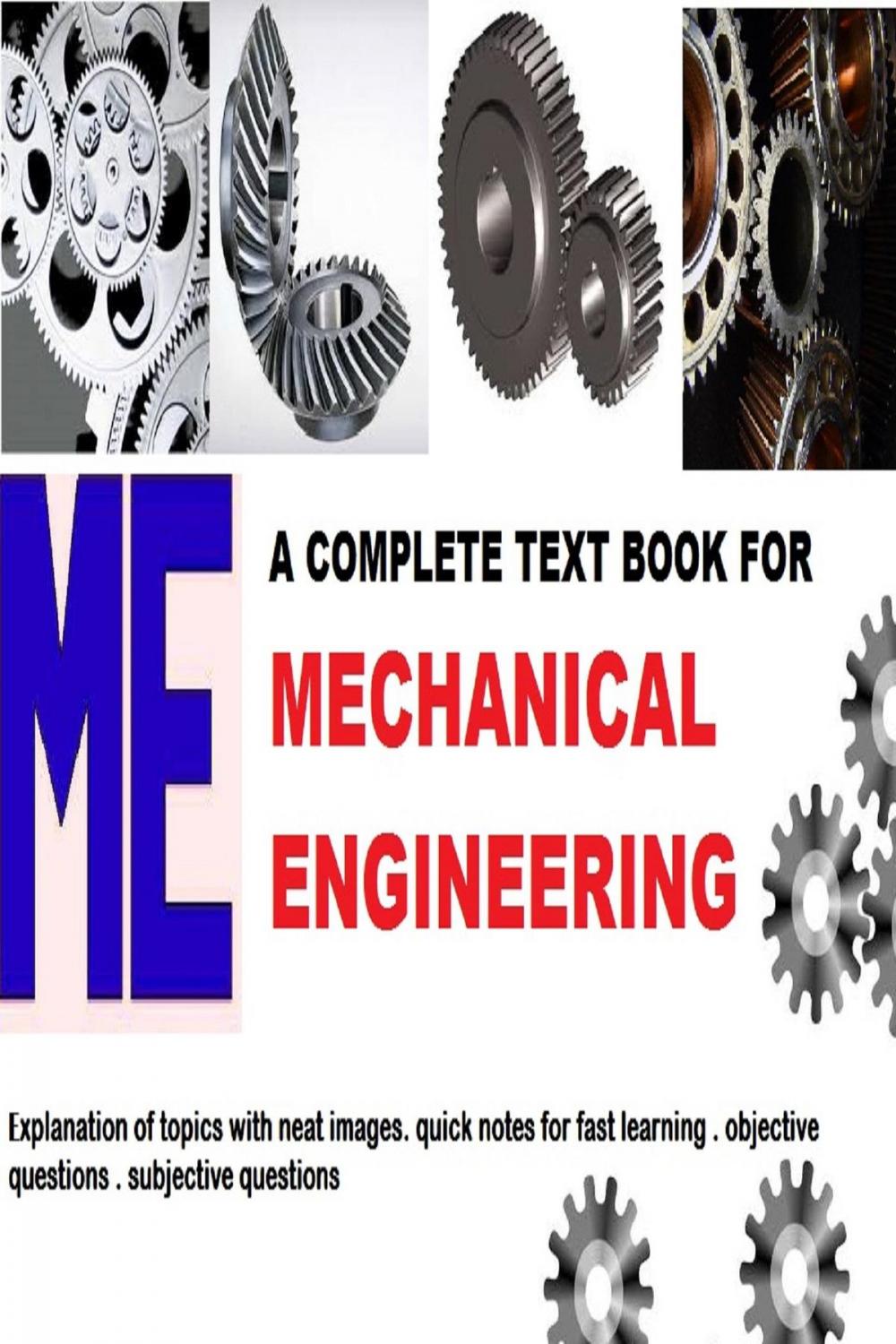 Big bigCover of COMPLETE TEXT BOOK FOR MECHANICAL ENGINEERING