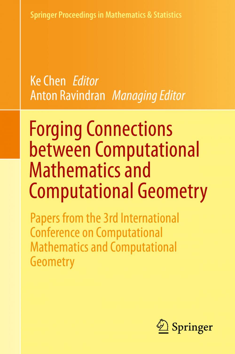 Big bigCover of Forging Connections between Computational Mathematics and Computational Geometry