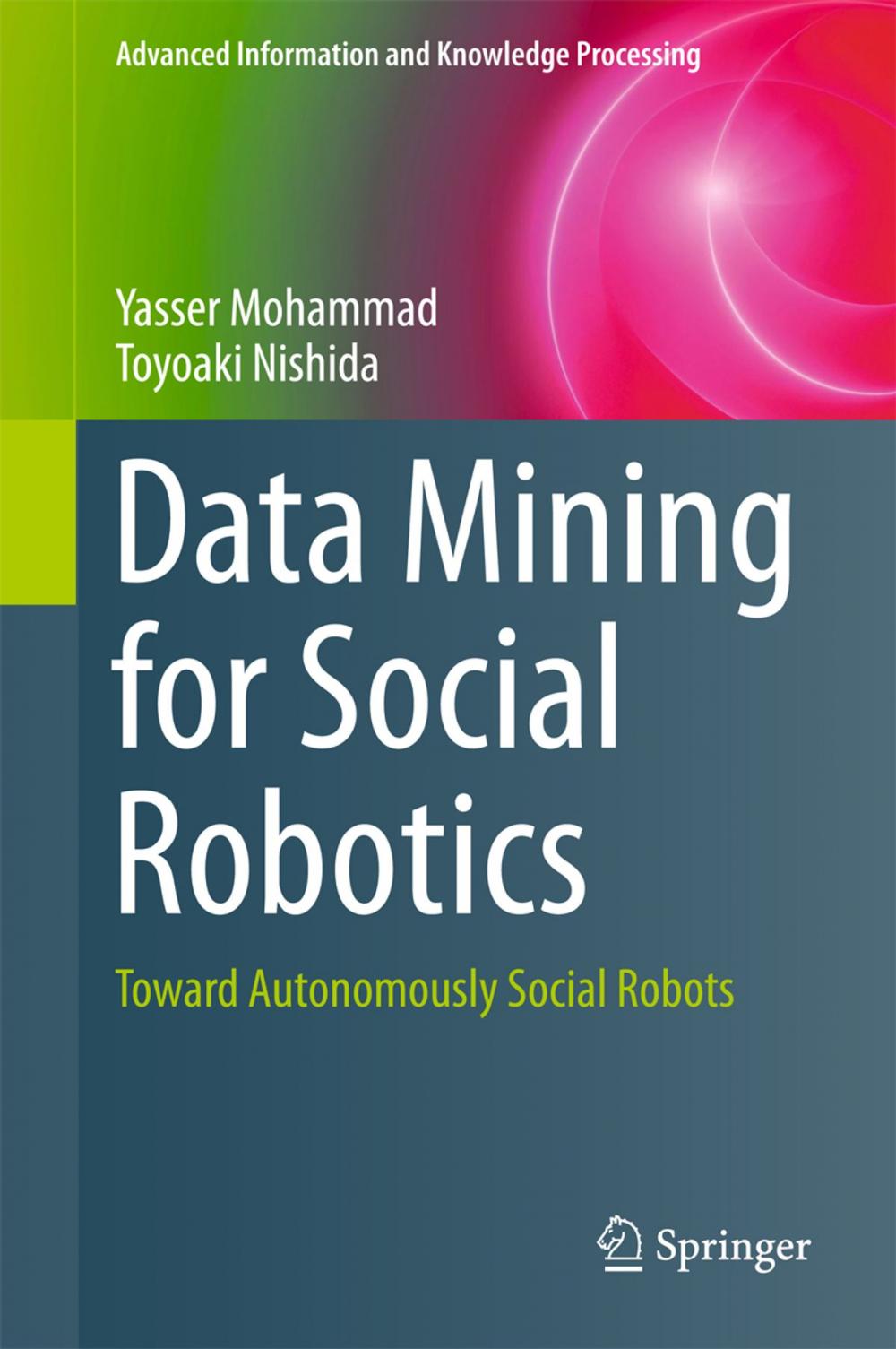 Big bigCover of Data Mining for Social Robotics