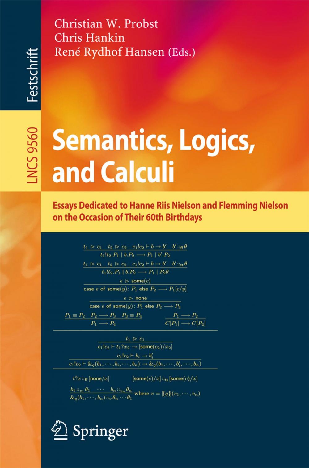 Big bigCover of Semantics, Logics, and Calculi