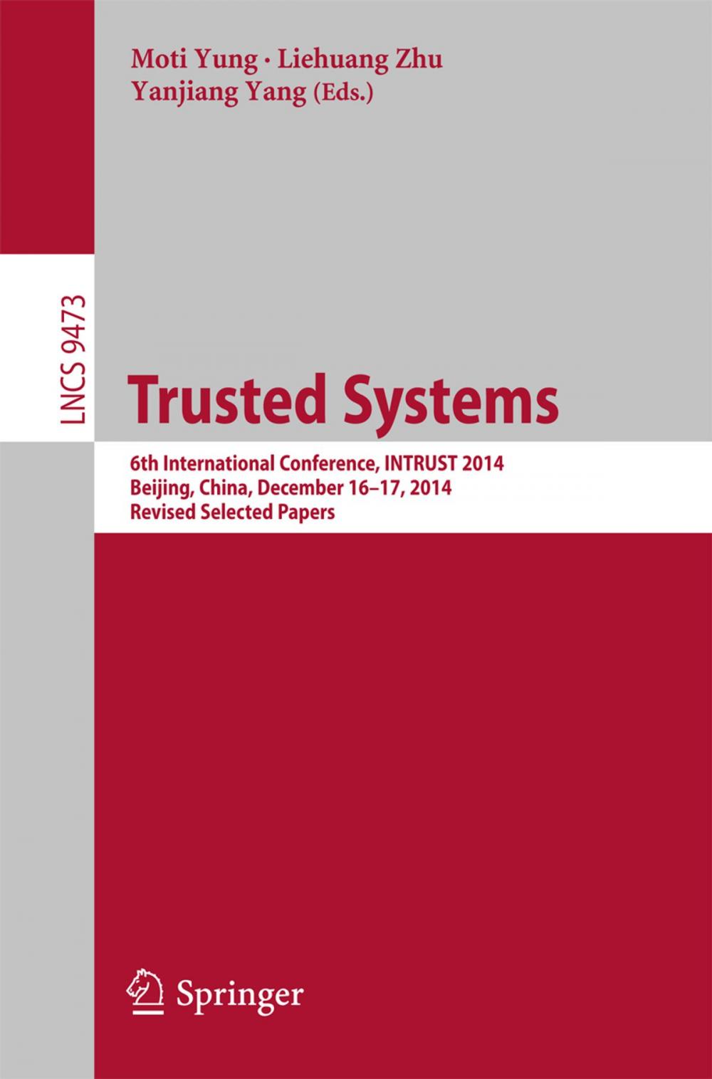 Big bigCover of Trusted Systems