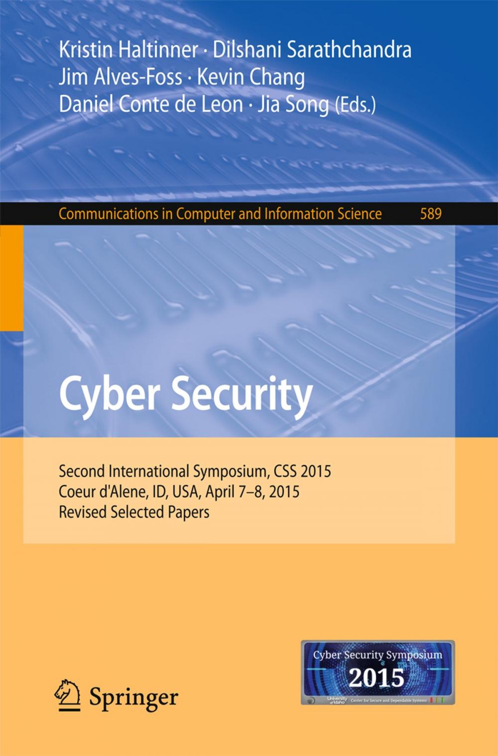 Big bigCover of Cyber Security