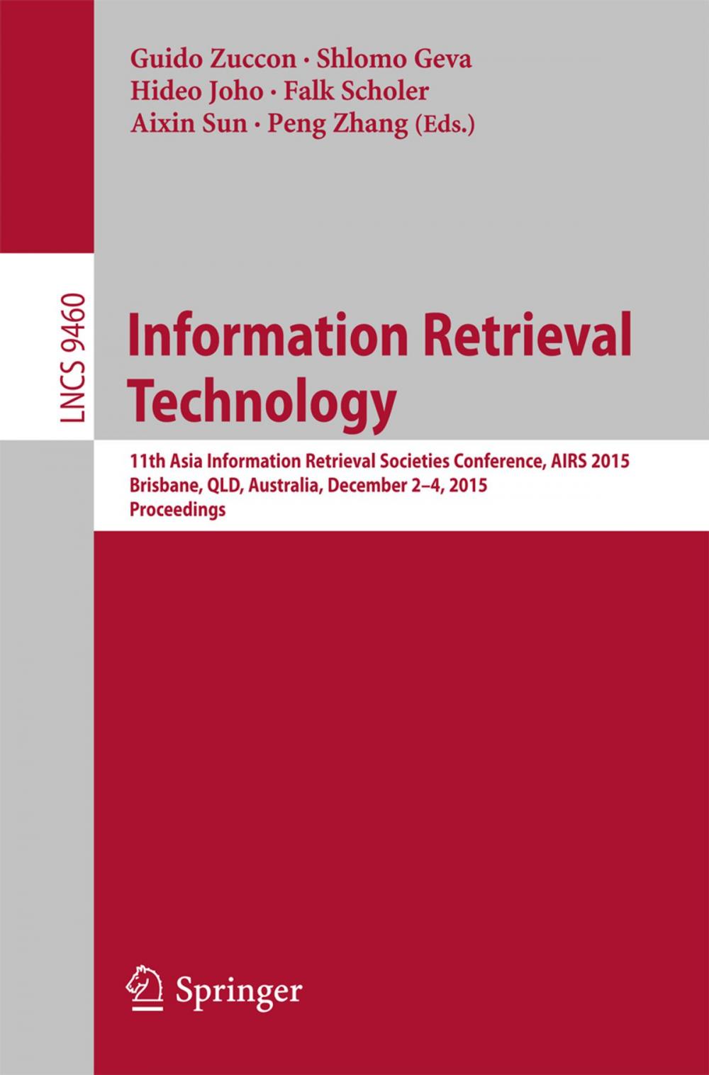 Big bigCover of Information Retrieval Technology