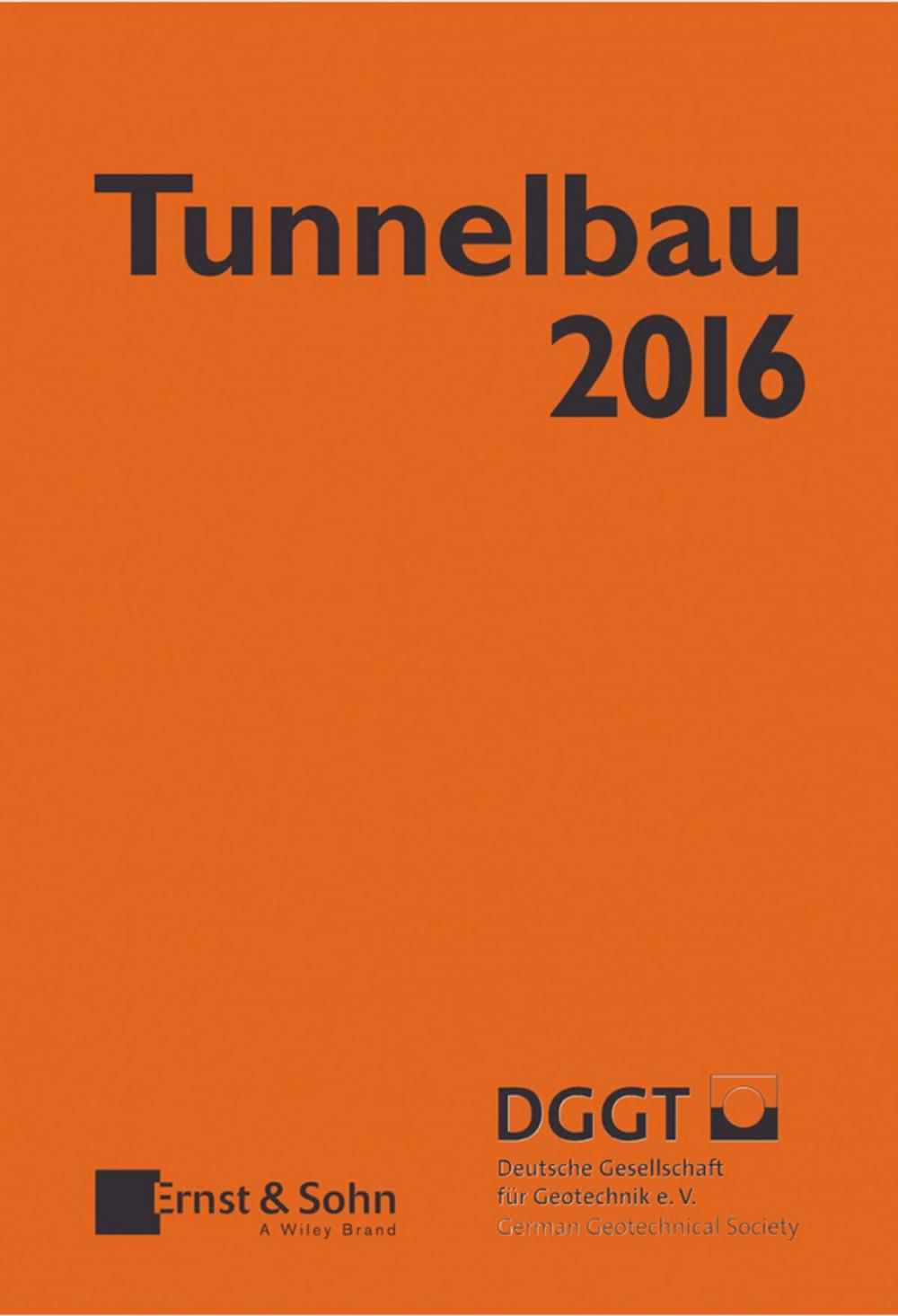 Big bigCover of Tunnelbau 2016