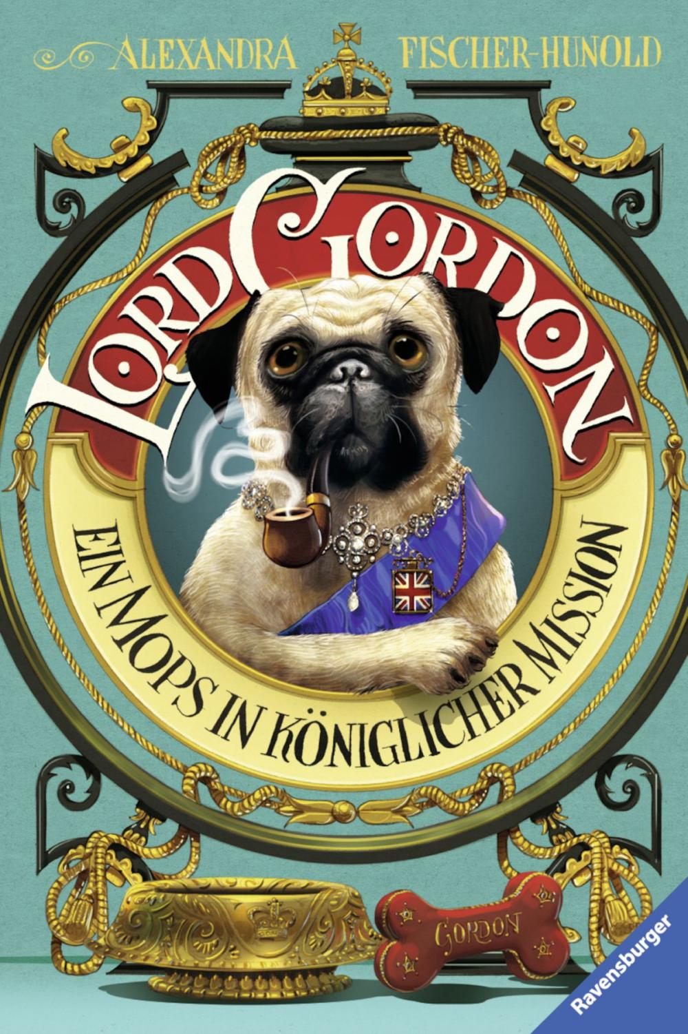 Big bigCover of Lord Gordon. Ein Mops in königlicher Mission