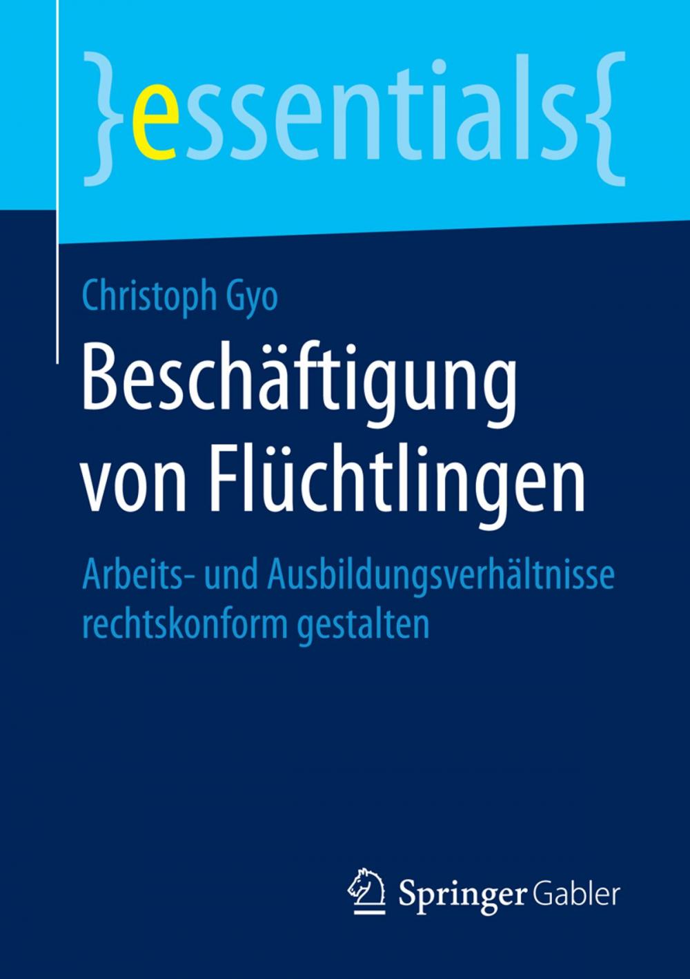 Big bigCover of Beschäftigung von Flüchtlingen