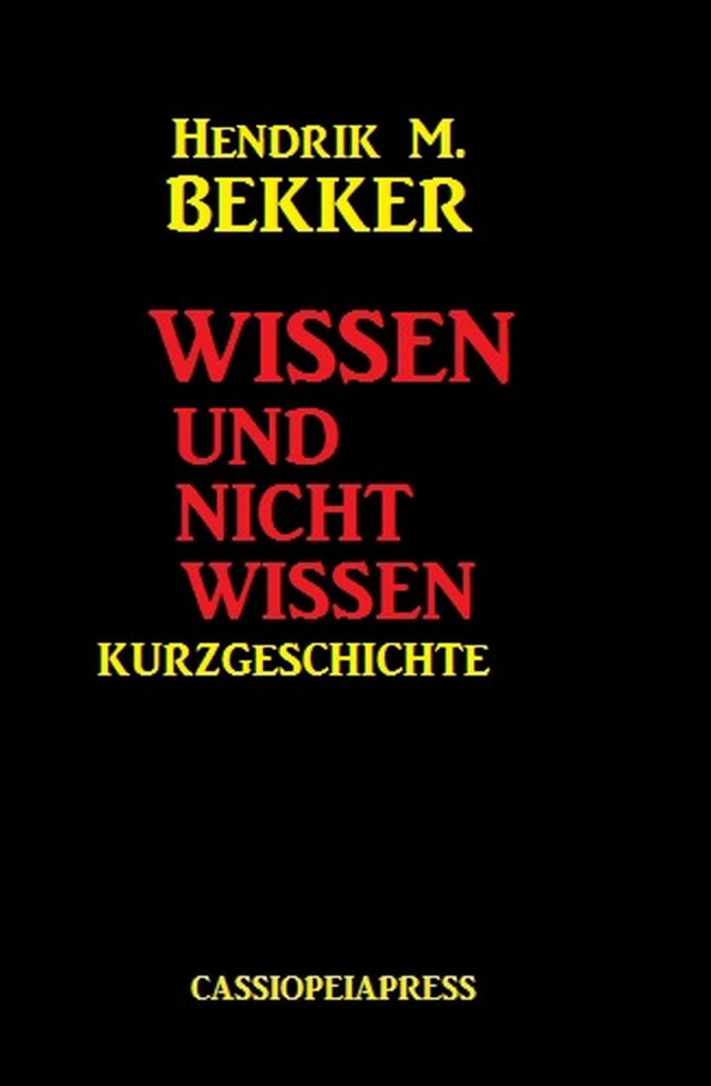 Big bigCover of Wissen und nicht wissen: Kurzgeschichte