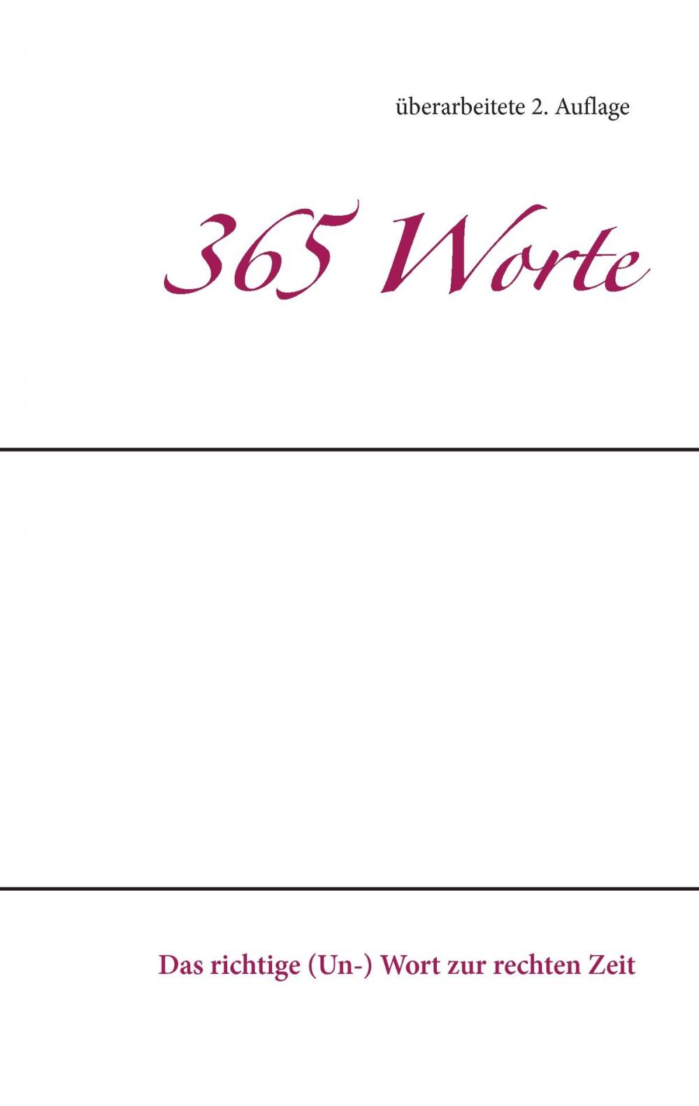 Big bigCover of 365 Worte