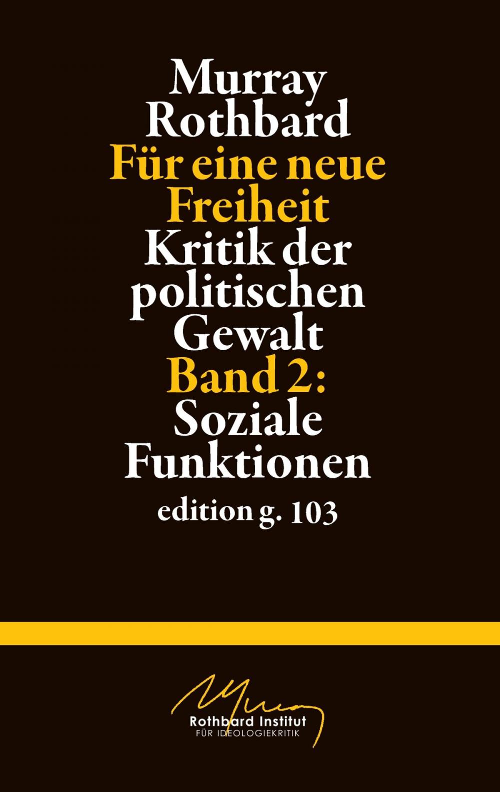 Big bigCover of Für eine neue Freiheit 2