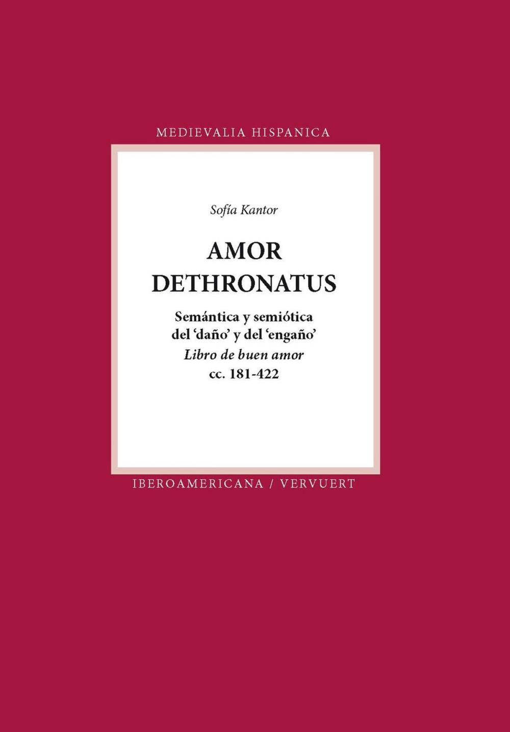 Big bigCover of Amor dethronatus