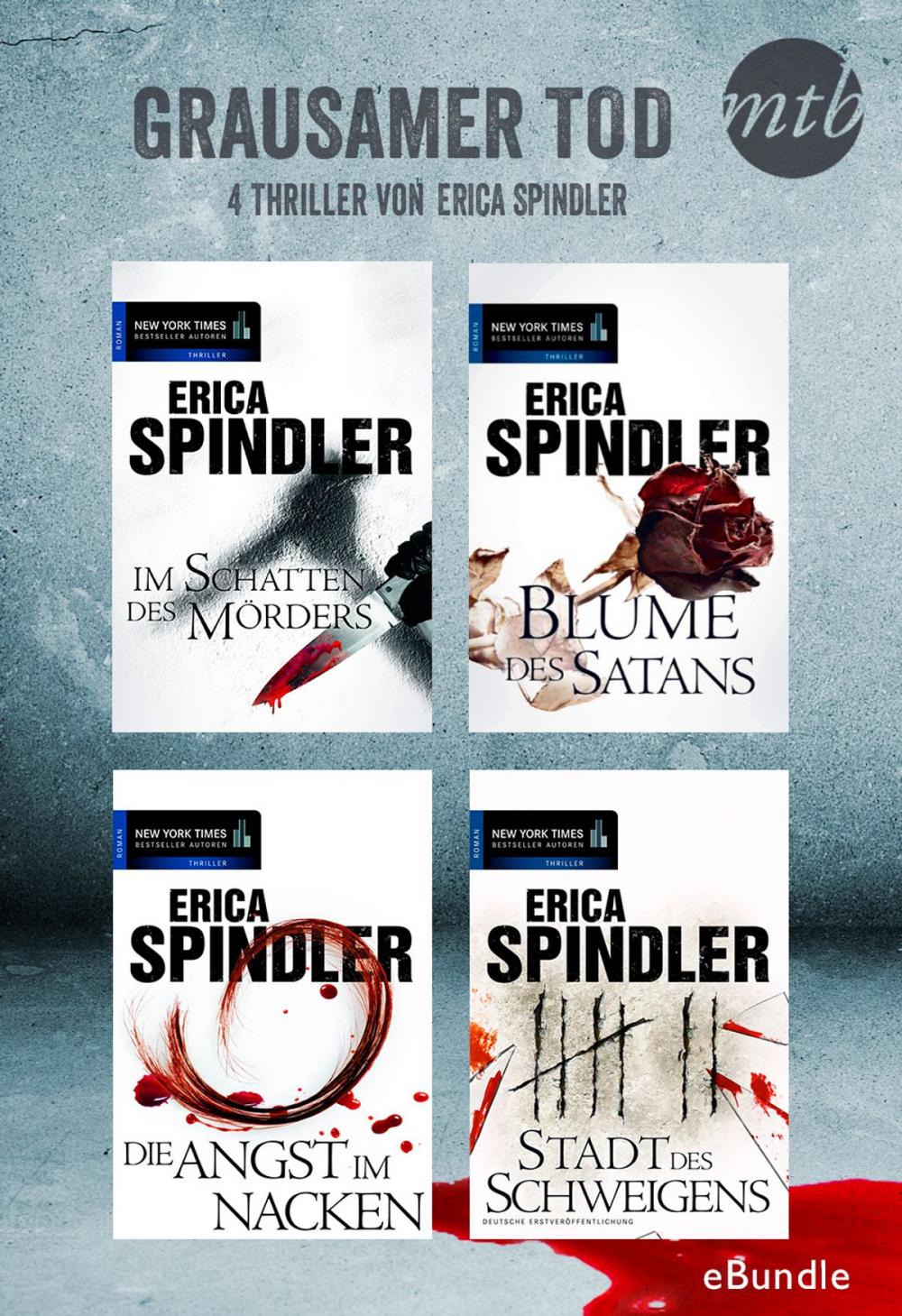 Big bigCover of Grausamer Tod - vier Thriller von Erica Spindler