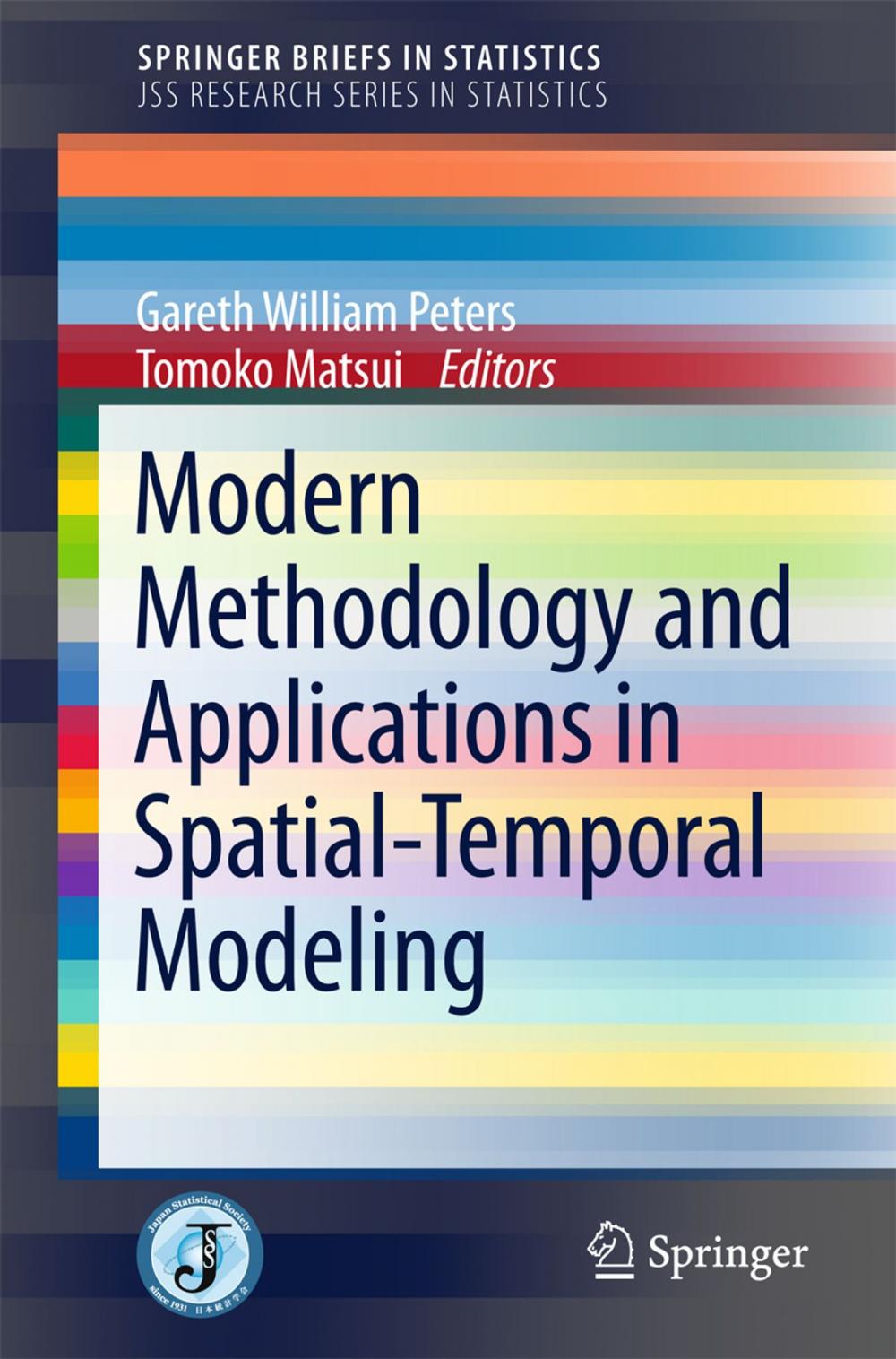 Big bigCover of Modern Methodology and Applications in Spatial-Temporal Modeling