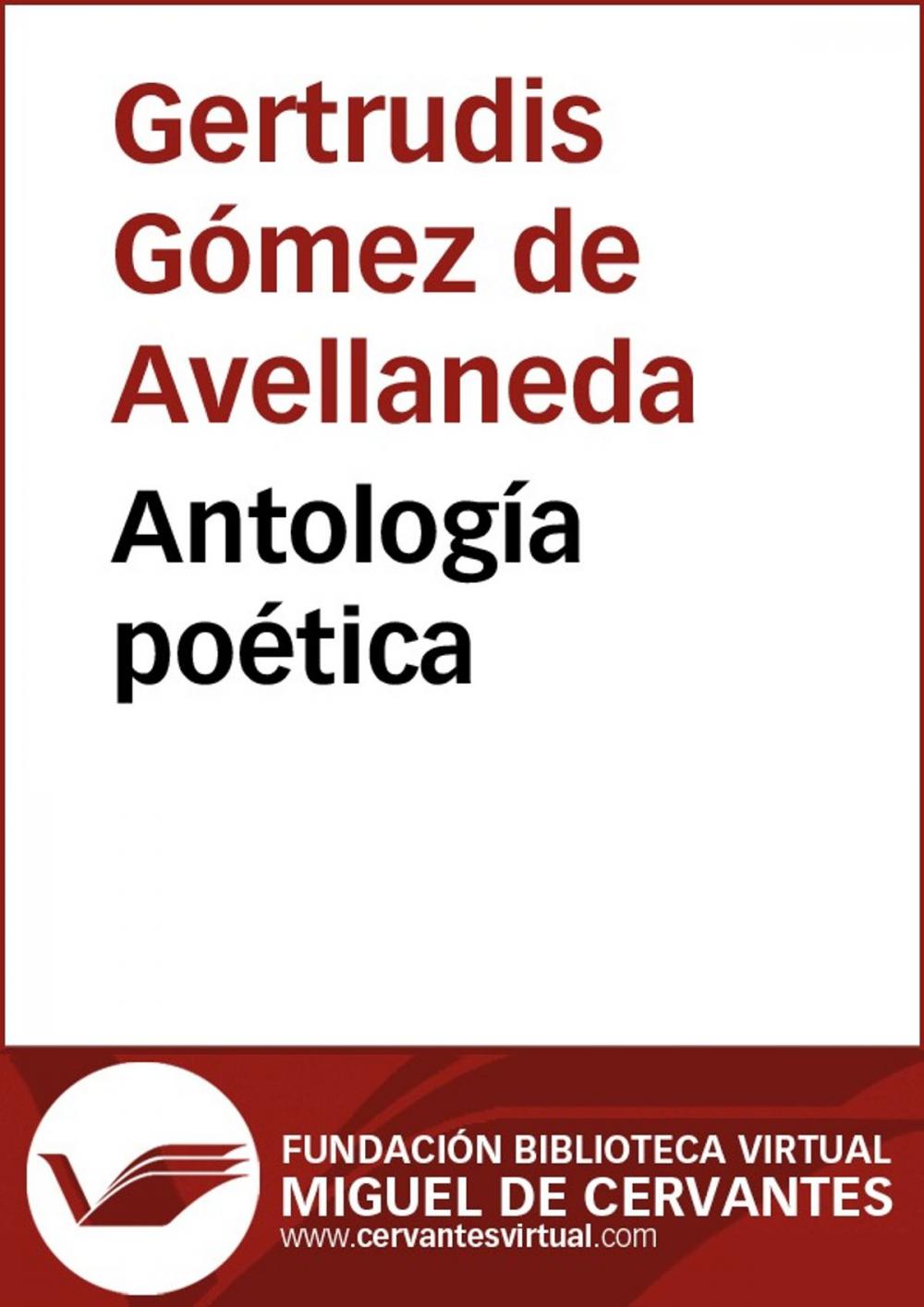 Big bigCover of Antología poética