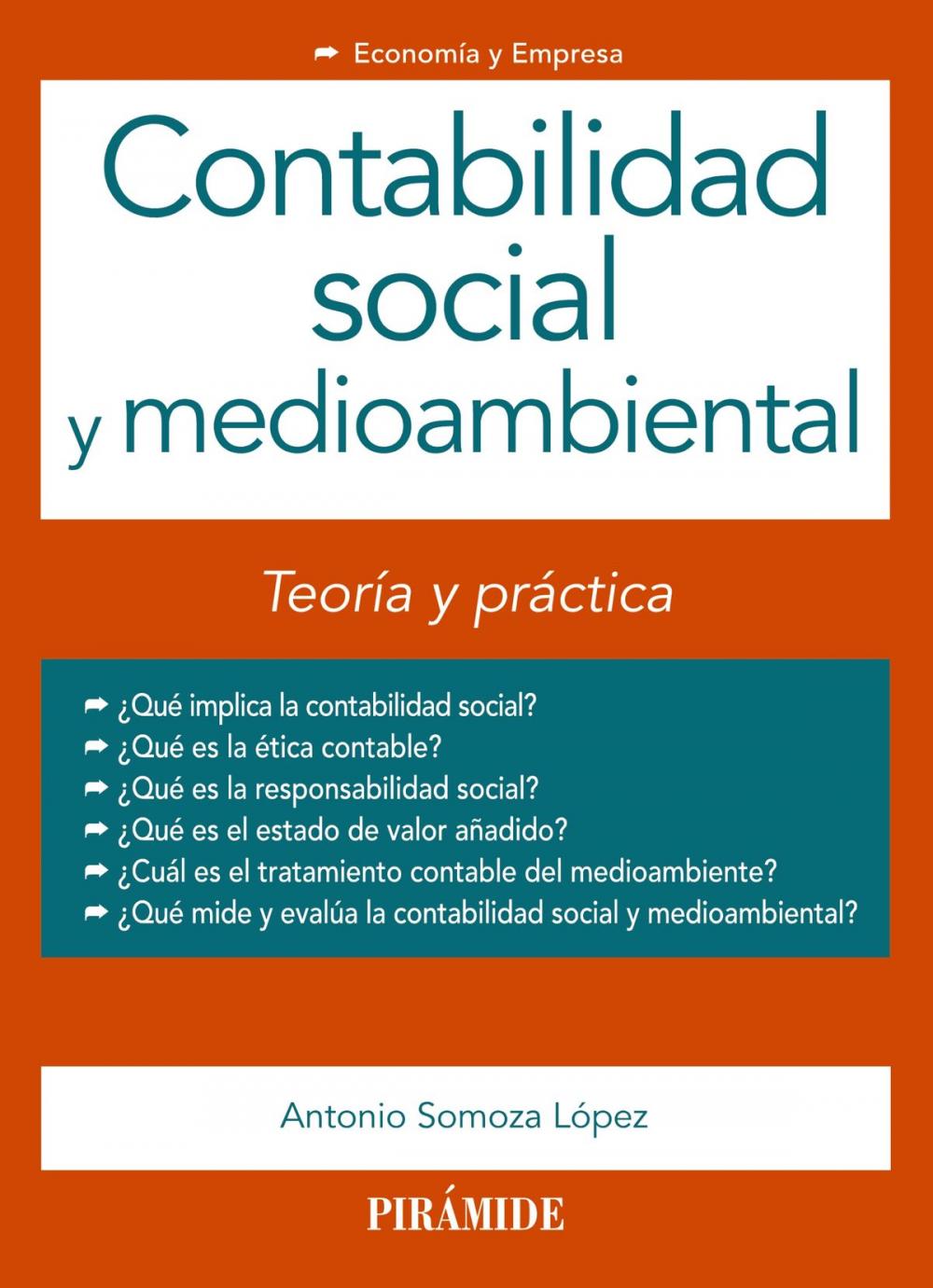 Big bigCover of Contabilidad social y medioambiental