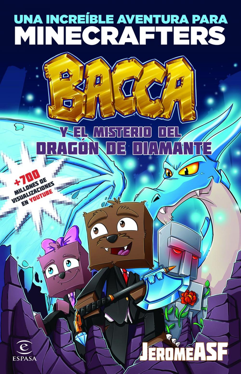 Big bigCover of Minecraft. Bacca y el misterio del dragón de diamante