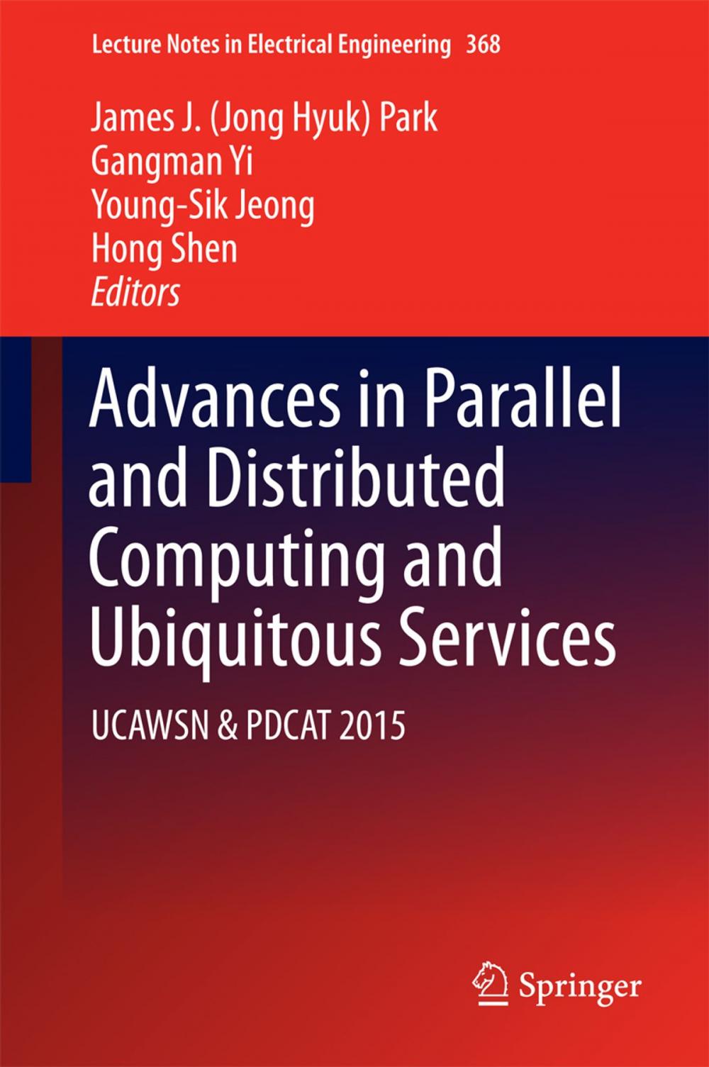 Big bigCover of Advances in Parallel and Distributed Computing and Ubiquitous Services