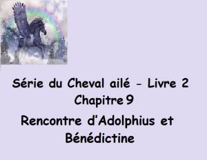 Book cover of Rencontre d’Adolphius et Bénédictine