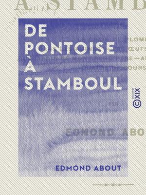 Cover of the book De Pontoise à Stamboul by Arthur Schopenhauer