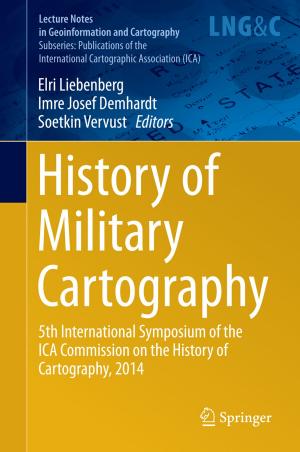 Cover of the book History of Military Cartography by Mirjana Pavlovic, Bela Balint