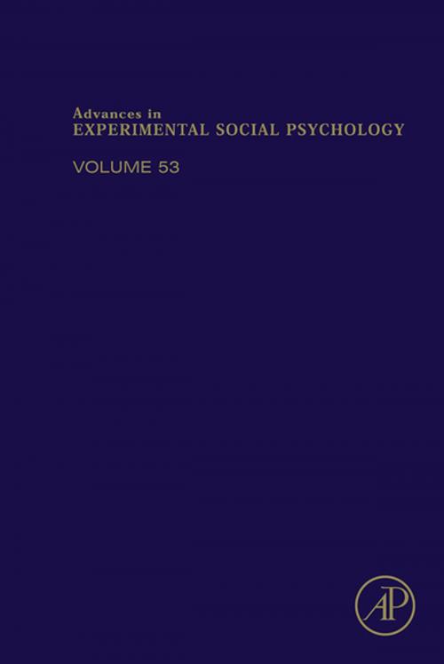 Cover of the book Advances in Experimental Social Psychology by Mark P. Zanna, James M. Olson, Elsevier Science