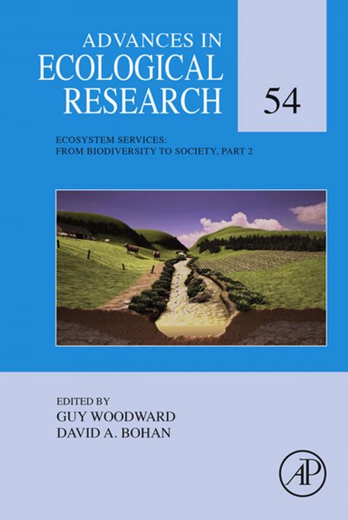 Cover of the book Ecosystem Services: From Biodiversity to Society, Part 2 by Guy Woodward, David Bohan, Elsevier Science