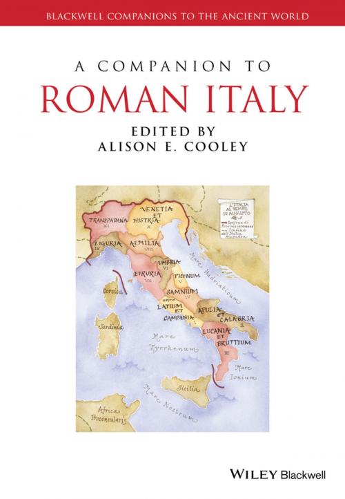 Cover of the book A Companion to Roman Italy by , Wiley