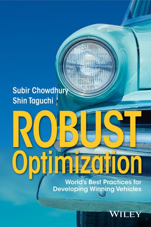 Cover of the book Robust Optimization by Subir Chowdhury, Shin Taguchi, Wiley