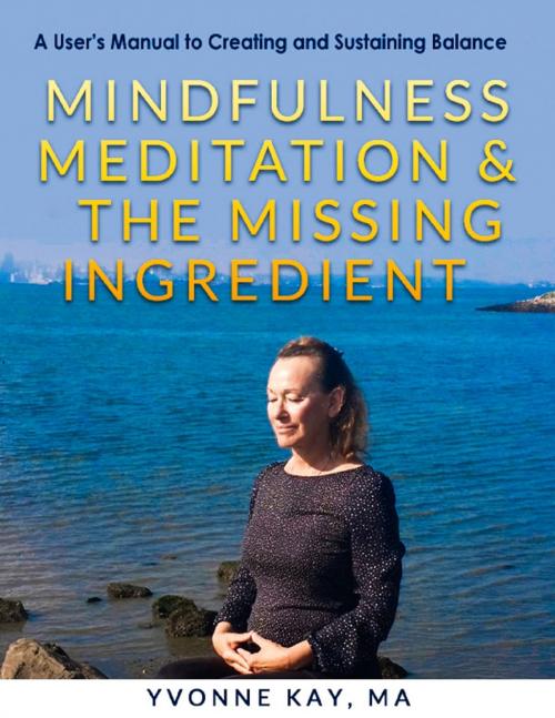 Cover of the book Mindfulness Meditation and "The Missing Ingredient" by Yvonne Kay, MA, Lulu.com