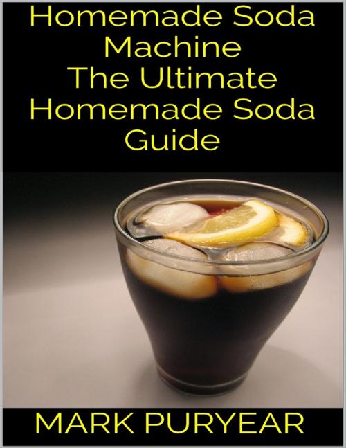 Cover of the book Homemade Soda Machine: The Ultimate Homemade Soda Guide by Mark Puryear, Lulu.com