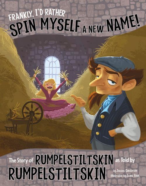 Cover of the book Frankly, I'd Rather Spin Myself a New Name! by Jessica Gunderson, Capstone