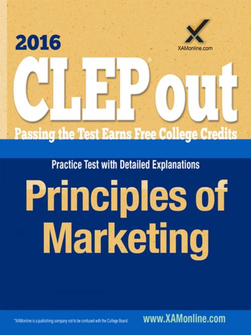 Cover of the book CLEP Principles of Marketing by Sharon A Wynne, XAMOnline