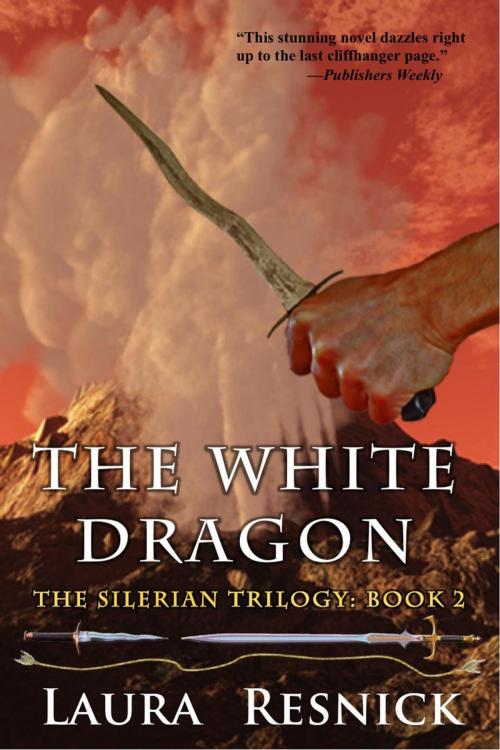 Cover of the book The White Dragon by Laura Resnick, Blonde Trifecta