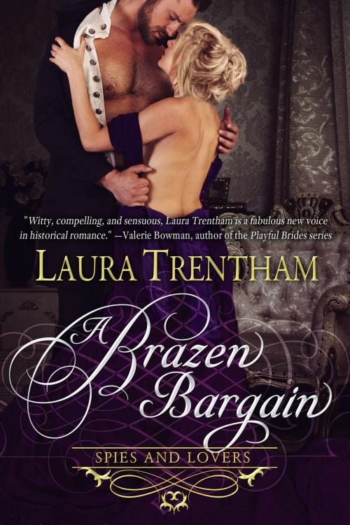 Cover of the book A Brazen Bargain by Laura Trentham, Laura Huskins