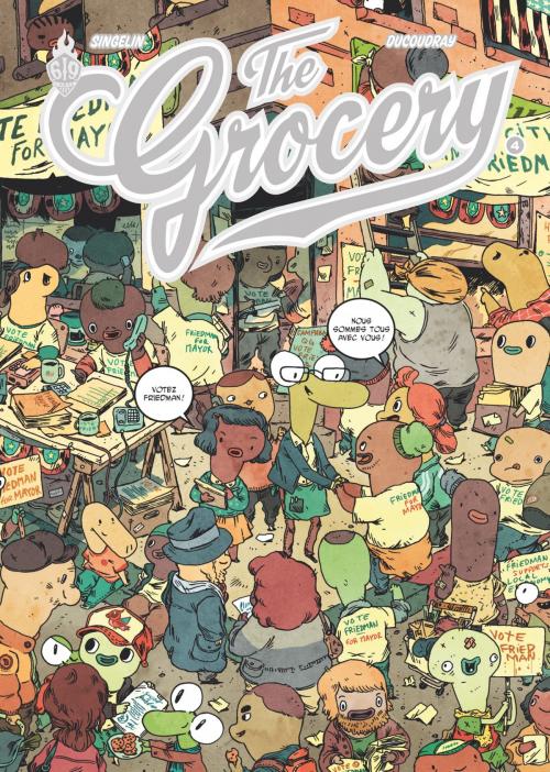 Cover of the book The Grocery - Tome 4 by Aurélien Ducoudray, Ankama