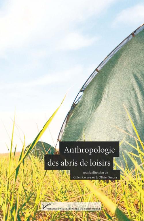 Cover of the book Anthropologie des abris de loisirs by Collectif, Presses universitaires de Paris Nanterre