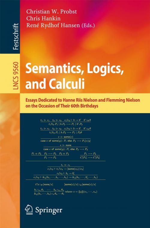 Cover of the book Semantics, Logics, and Calculi by , Springer International Publishing