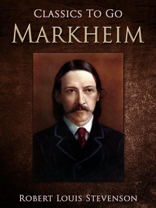 Cover of the book Markheim by Robert Louis Stevenson, Otbebookpublishing