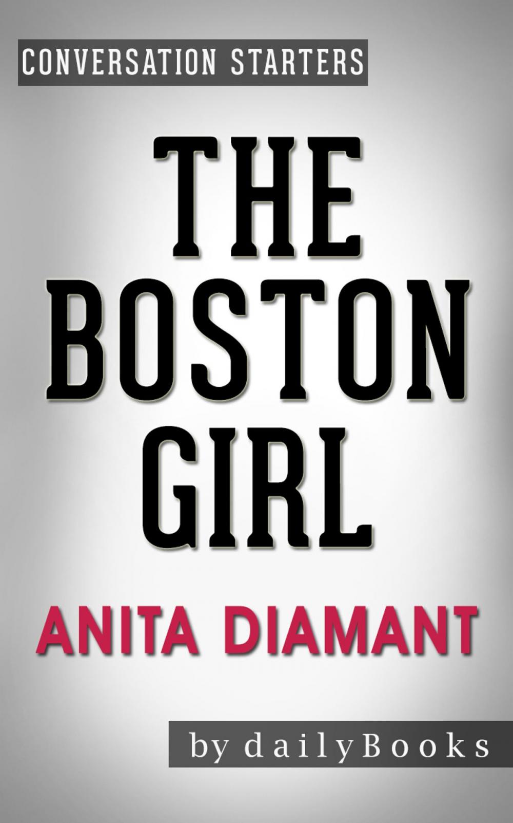 Big bigCover of Conversations on The Boston Girl by Anita Diamant