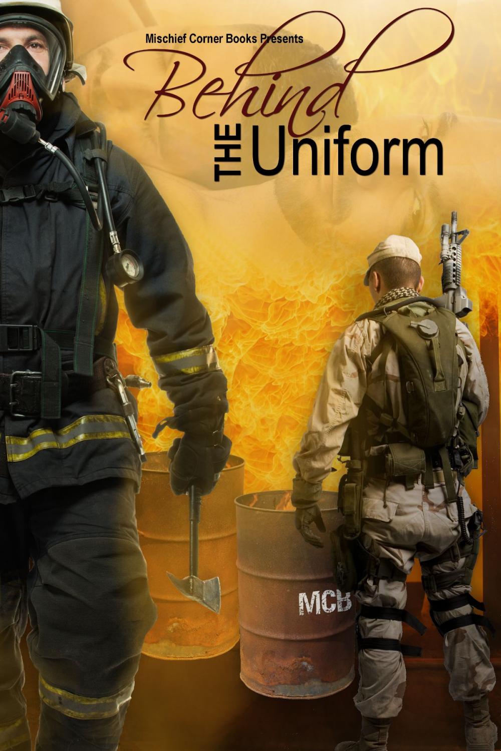 Big bigCover of Behind the Uniform