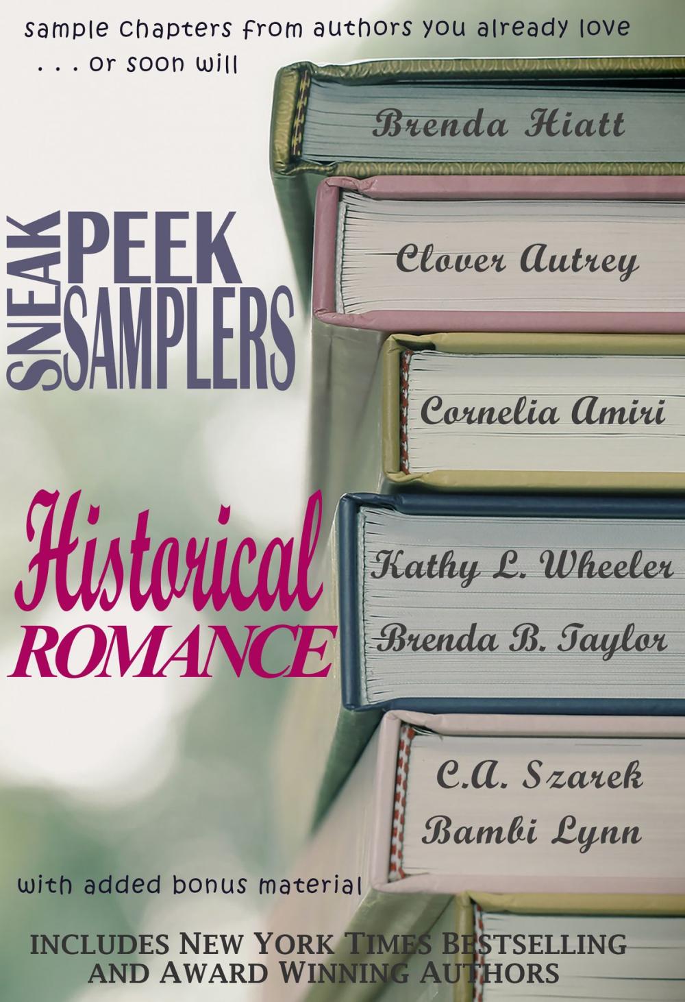 Big bigCover of Sneak Peek Samplers: Historical Romance