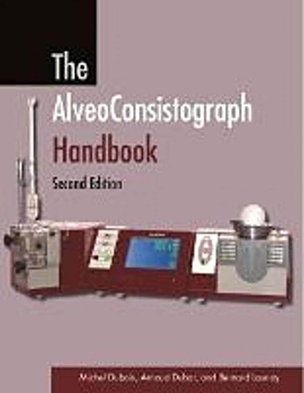 Big bigCover of AlveoConsistograph Handbook