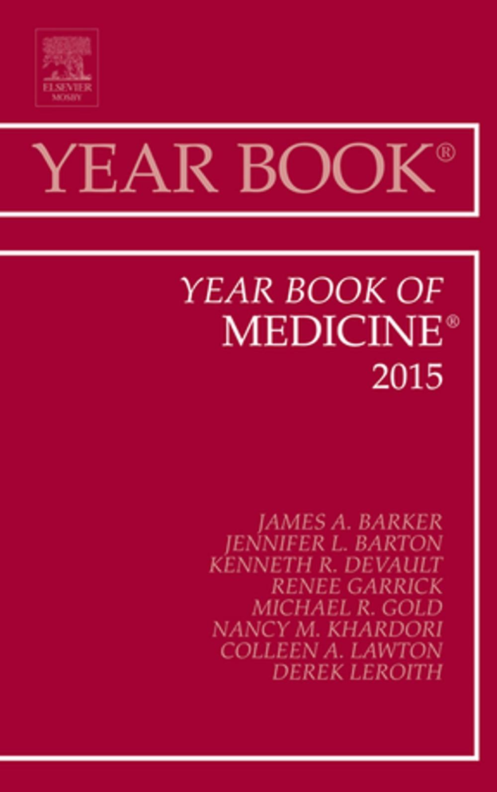 Big bigCover of Year Book of Medicine 2015, E-Book