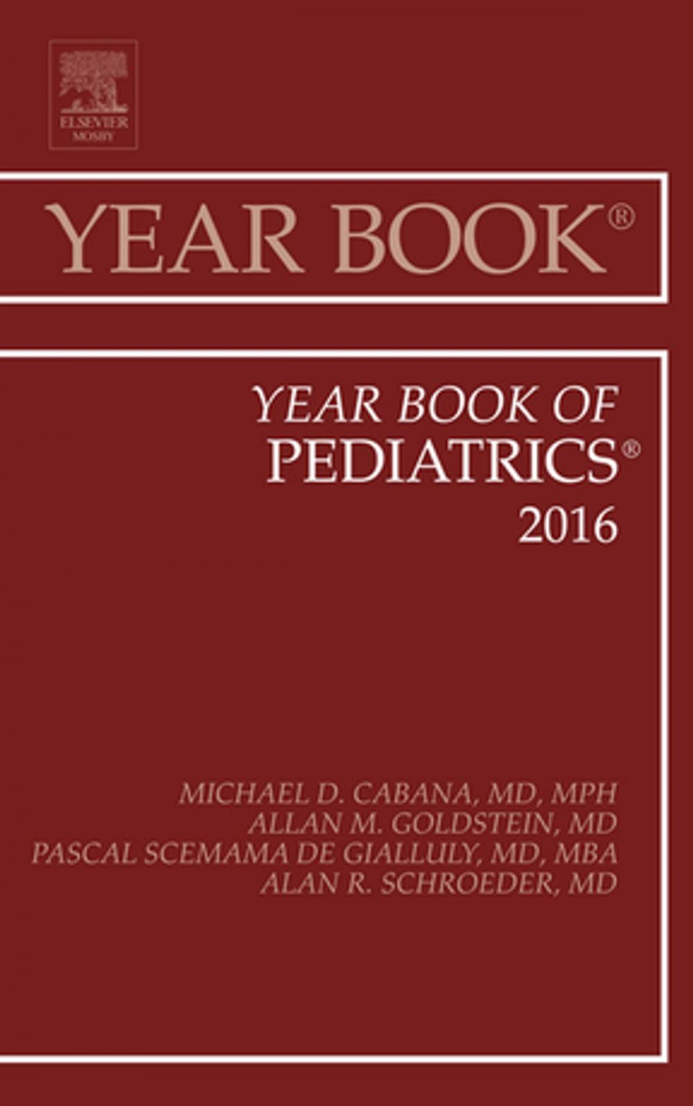 Big bigCover of Year Book of Pediatrics 2016, E-Book