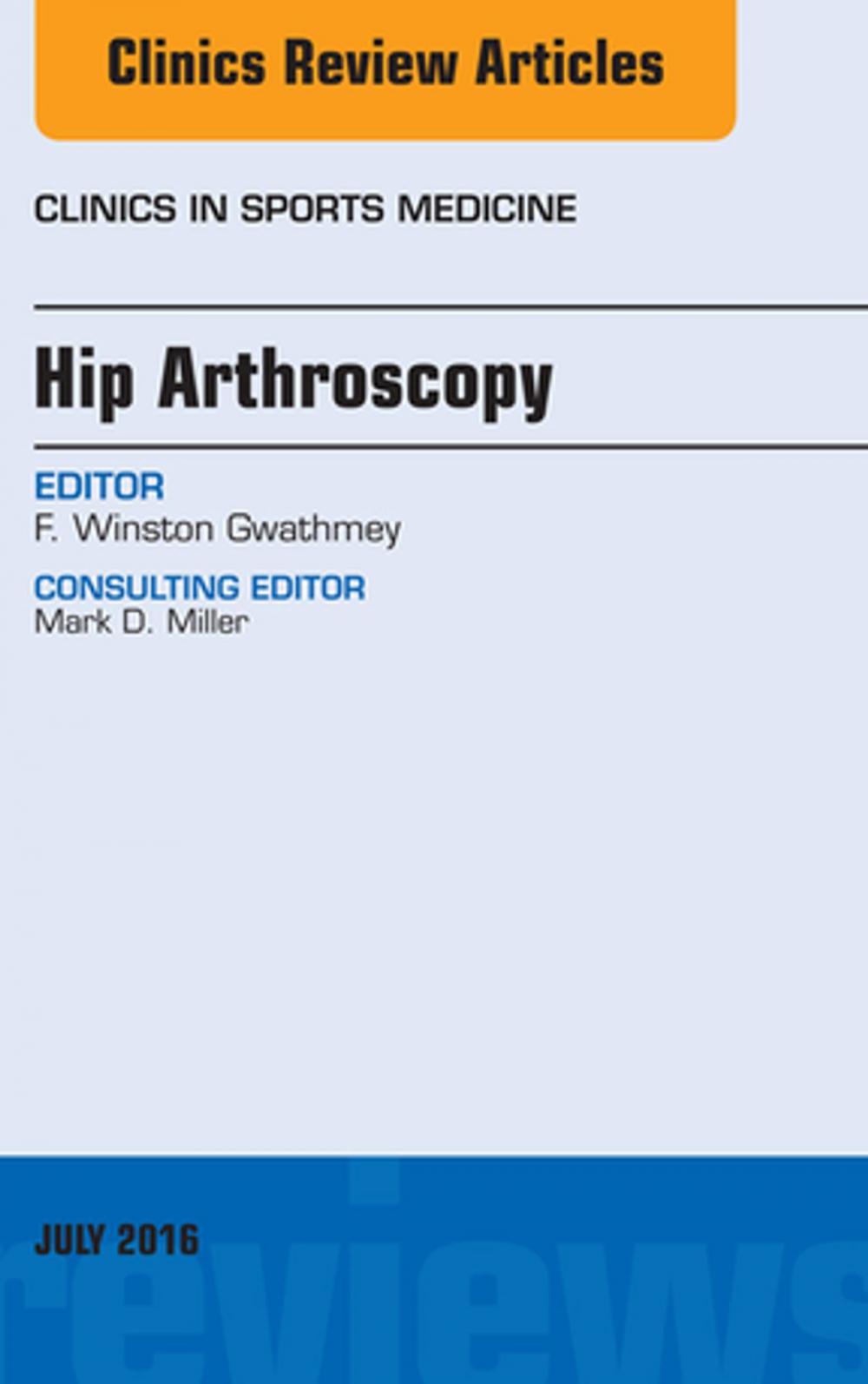 Big bigCover of Hip Arthroscopy, An Issue of Clinics in Sports Medicine, E-Book