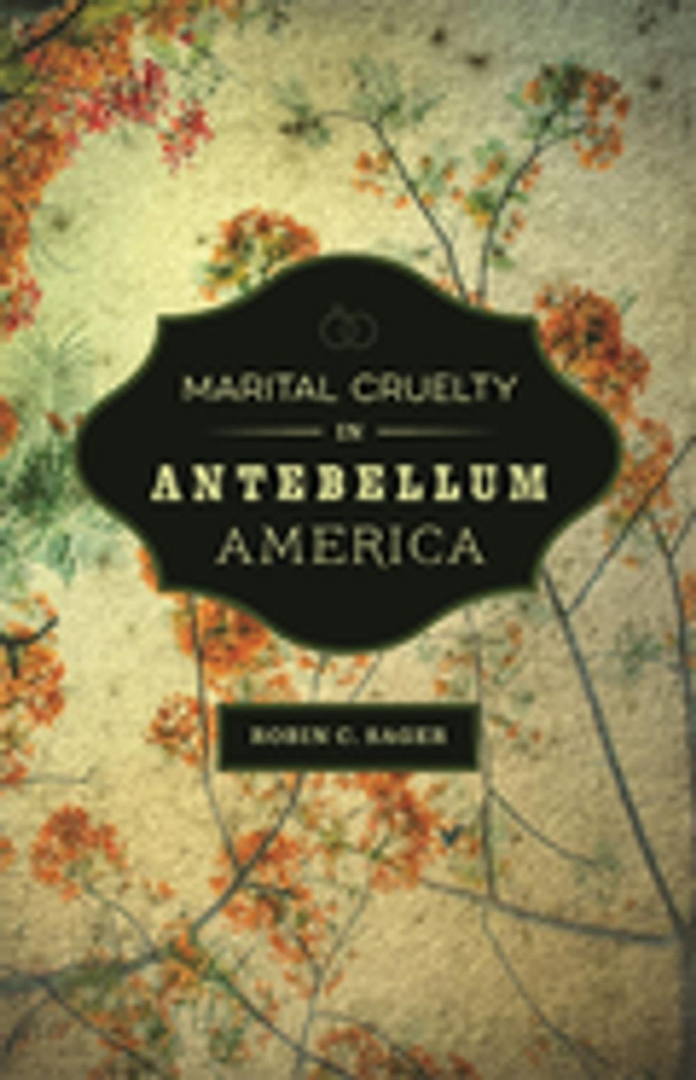 Big bigCover of Marital Cruelty in Antebellum America