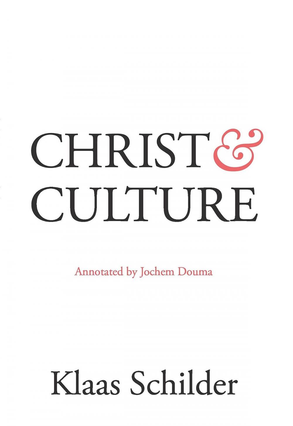 Big bigCover of Christ and Culture