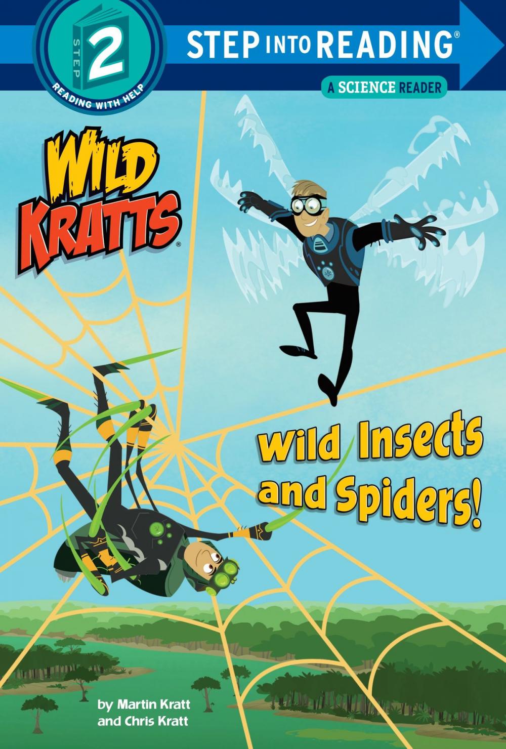 Big bigCover of Wild Insects and Spiders! (Wild Kratts)