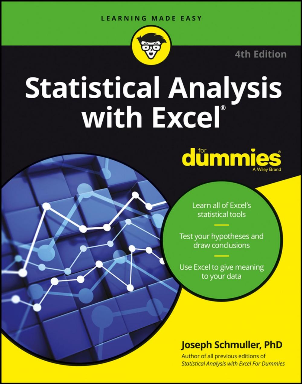 Big bigCover of Statistical Analysis with Excel For Dummies