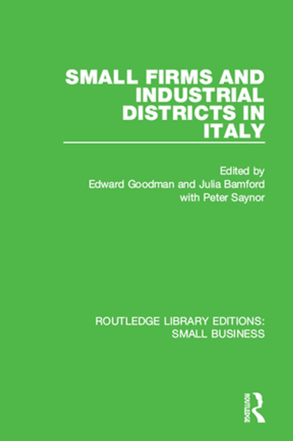 Big bigCover of Small Firms and Industrial Districts in Italy